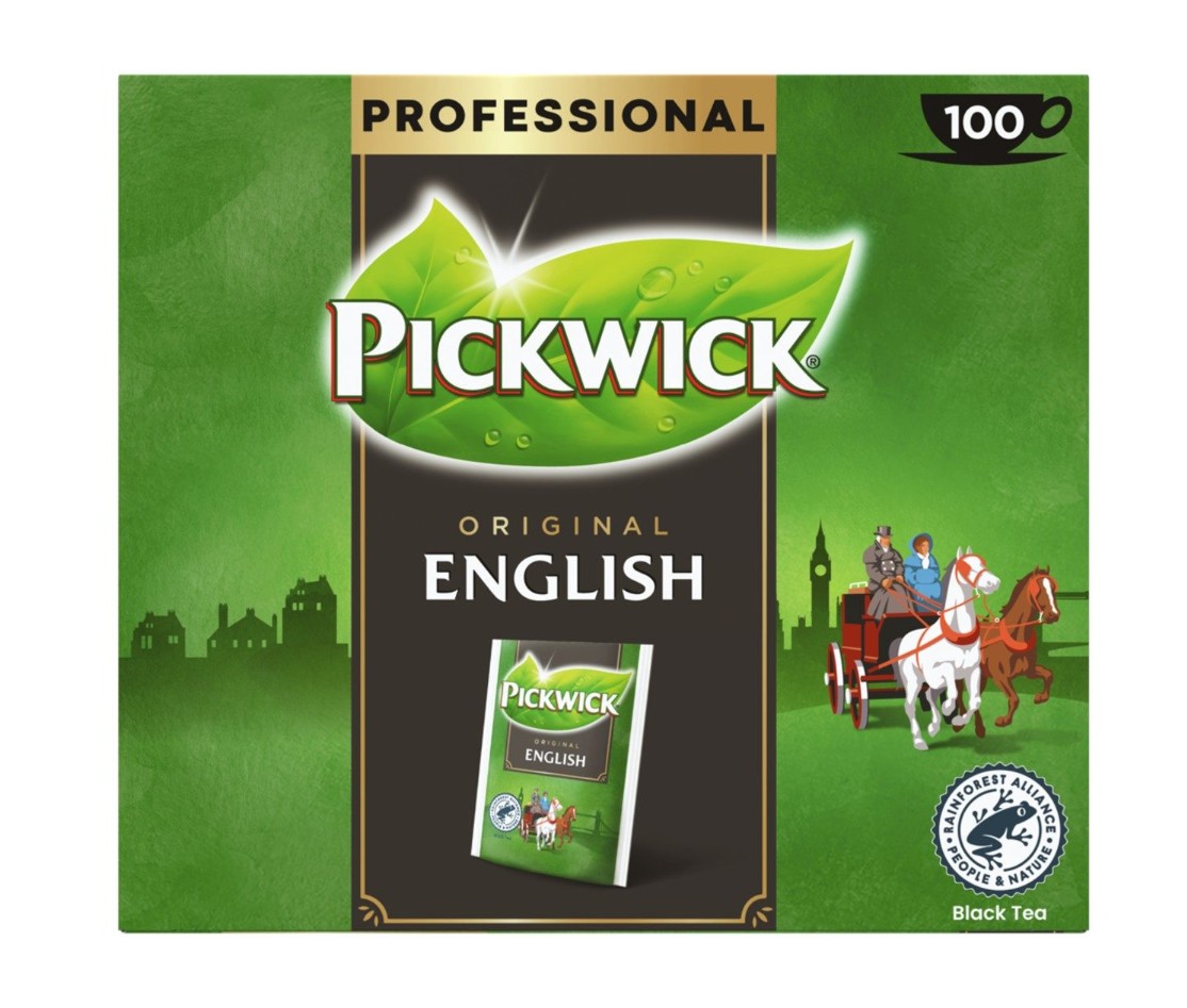 Pickwick Theezakjes Engels Envelop 100x2gr